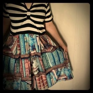 Plus Vintage Book Dress